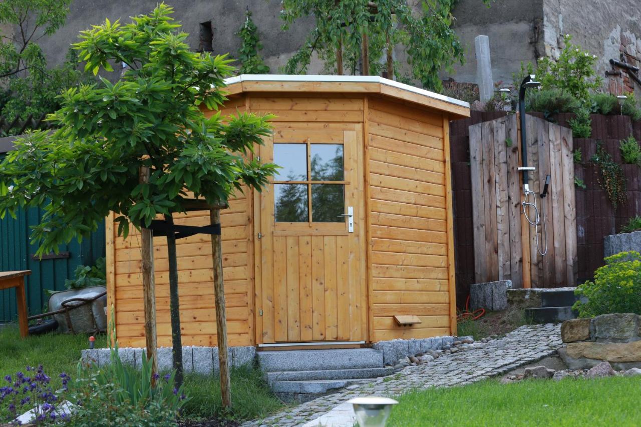 Ferienhof Graefe - 3-Seiten Hof Mit Grossem Garten, Pool & Sauna Meißen Dış mekan fotoğraf